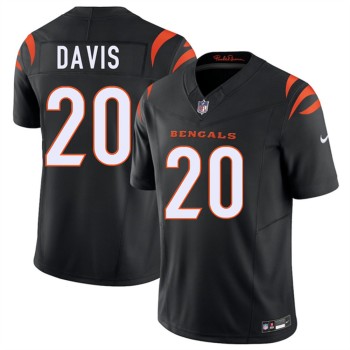 Youth Cincinnati Bengals #20 Tacario Davis Black 2026 NFL Draft Vapor F.U.S.E. Limited Jersey Youth Cincinnati Bengals #20 Tacario Davis Black 2026 NFL Draft Vapor F.U.S.E. Limited Jersey