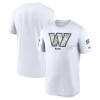 Men's Washington Commanders White 2024 Salute To Service Legend Performance T-Shirt