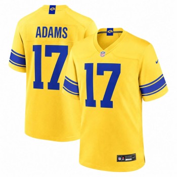 Men's Los Angeles Rams #17 Davante Adams Nike Classic Sol Game Jersey