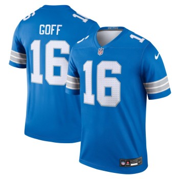 Men's Detroit Lions #16 Jared Goff Blue Legend Jersey Men's Detroit Lions #16 Jared Goff Blue Legend Jersey