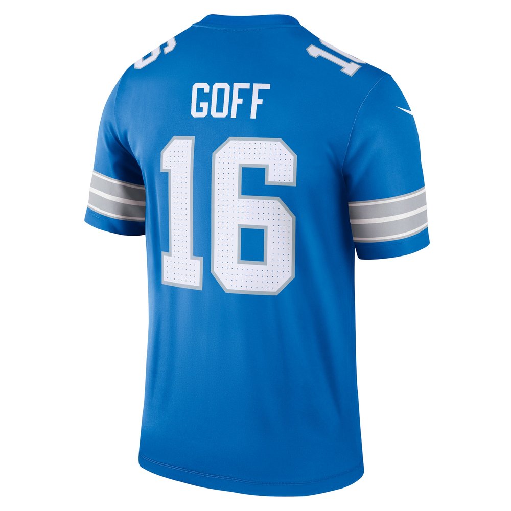 Men's Detroit Lions #16 Jared Goff Blue Legend Jersey Men's Detroit Lions #16 Jared Goff Blue Legend Jersey