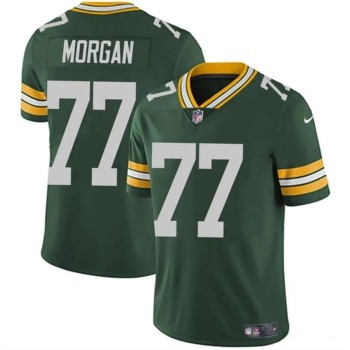 Youth Green Bay Packers #77 Jordan Morgan Green 2024 Draft Vapor Untouchable Stitched Jersey Youth Green Bay Packers #77 Jordan Morgan Green 2024 Draft Vapor Untouchable Stitched Jersey