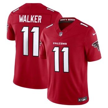 Men's Atlanta Falcons #11 Jalon Walker Red Vapor F.U.S.E. Sewn Down Limited Jersey Men's Atlanta Falcons #11 Jalon Walker Red Vapor F.U.S.E. Sewn Down Limited Jersey