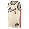 Unisex Detroit Pistons Cade Cunningham White 2024/25 Swingman Player Jersey - City Edition