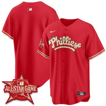 Men's Philadelphia Phillies Red 2026 MLB All-Star Jersey