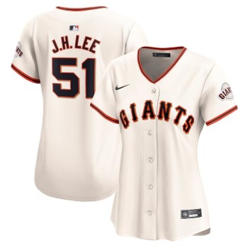 Women's San Francisco Giants #51 Jung Hoo Lee Nike Cream Home Limited Player Jersey