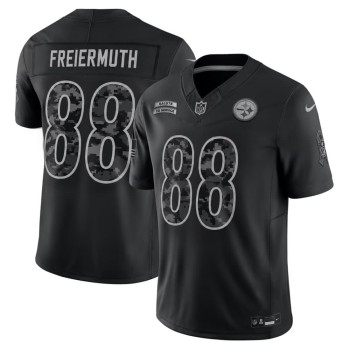 Men's Pittsburgh Steelers #88 Pat Freiermuth Nike Black 2026 Salute to Service Vapor F.U.S.E. Limited Jersey Men's Pittsburgh Steelers #88 Pat Freiermuth Nike Black 2026 Salute to Service Vapor F.U.S.E. Limited Jersey