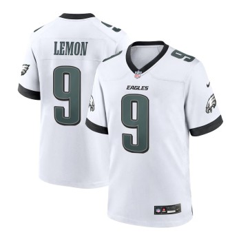 Youth Philadelphia Eagles #9 Makai Lemon White 2026 NFL Draft Game Jersey