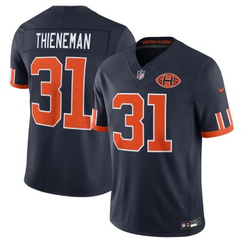 Men's Chicago Bears #31 Dillon Thieneman Navy 2026 Rivalries Collection Vapor F.U.S.E. Limited Jersey Men's Chicago Bears #31 Dillon Thieneman Navy 2026 Rivalries Collection Vapor F.U.S.E. Limited Jersey