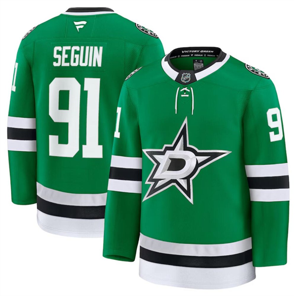 Youth Dallas Stars #91 Tyler Seguin Green 2024-25 Home Stitched Hockey Jersey Youth Dallas Stars #91 Tyler Seguin Green 2024-25 Home Stitched Hockey Jersey