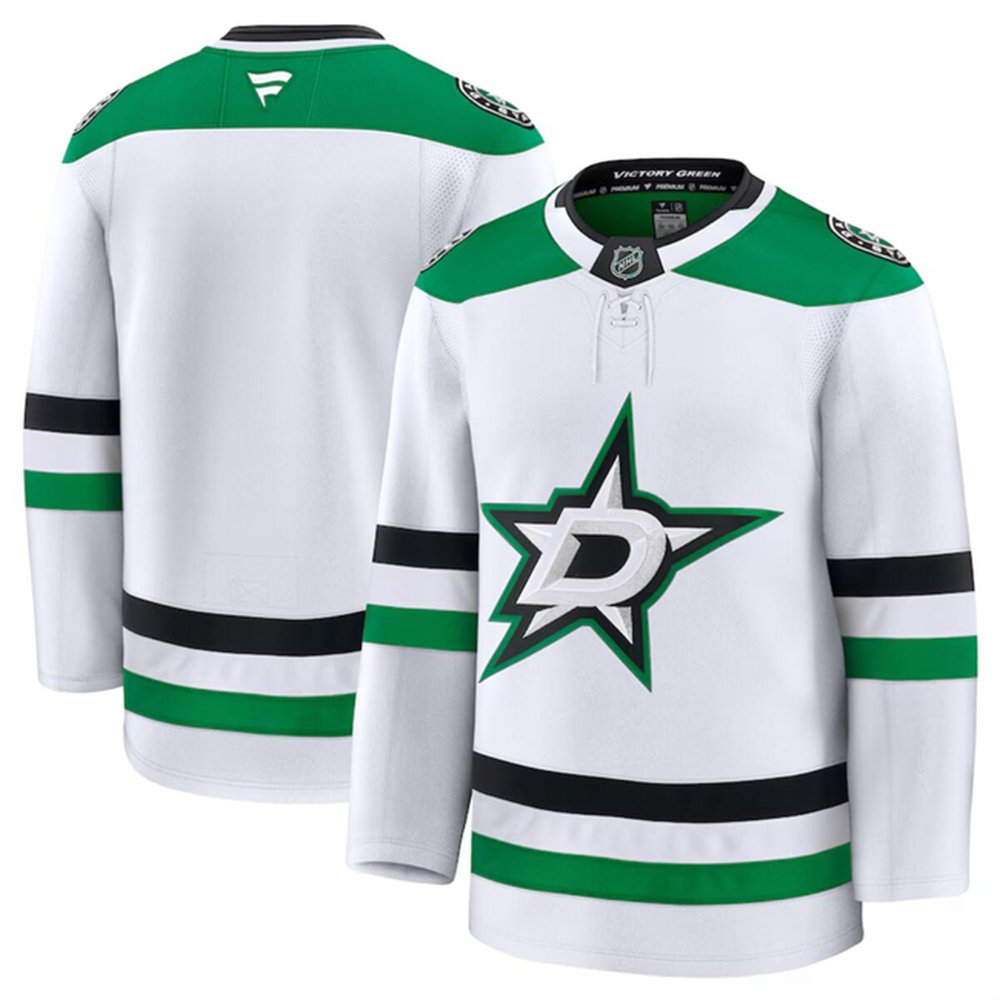 Youth Dallas Stars Blank White 2024-25 Away Stitched Hockey Jersey Youth Dallas Stars Blank White 2024-25 Away Stitched Hockey Jersey