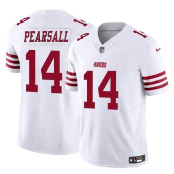 Youth San Francisco 49ers #14 Ricky Pearsall White 2024 Draft F.U.S.E. Vapor Untouchable Limited Stitched Football Jersey Youth San Francisco 49ers #14 Ricky Pearsall White 2024 Draft F.U.S.E. Vapor Untouchable Limited Stitched Football Jersey